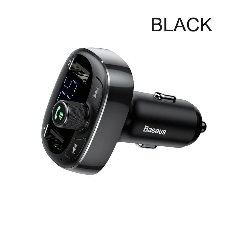 Baseus Autoladegerät FM Transmitter Aux Modulator Bluetooth Car Audio MP3 Player 3.4A Schnelles Dual USB Handy Ladegerät