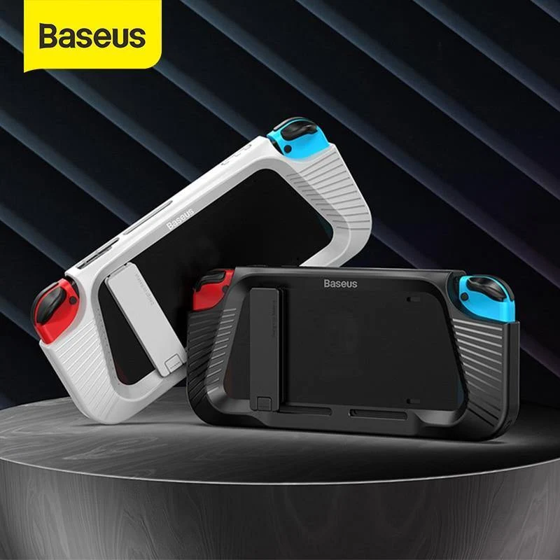 Baseus-Schutzhülle für Nintendo Nintend Switch NS, rückseitige Abdeckung, Shell, stoßfestes Gehäuse, kompatibel mit Konsole und Joy-Con-Steuerung