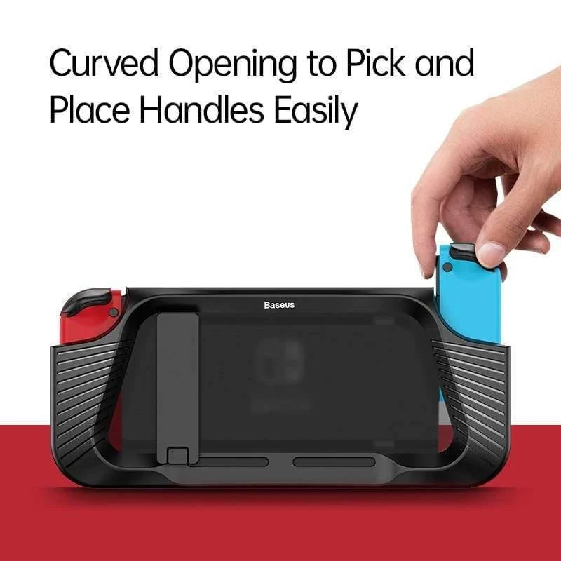 Baseus Gamepad Holder Case für Nintendo Switch Joypad Stand Holder Cover für Nintendos Switch Links Rechts Game Controller Coque