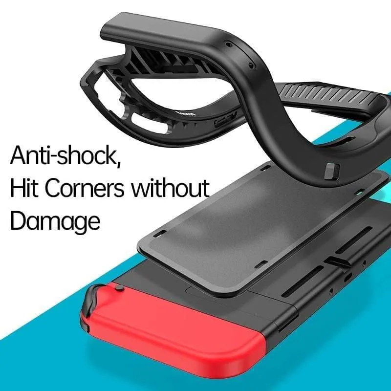 Baseus Gamepad Holder Case für Nintendo Switch Joypad Stand Holder Cover für Nintendos Switch Links Rechts Game Controller Coque