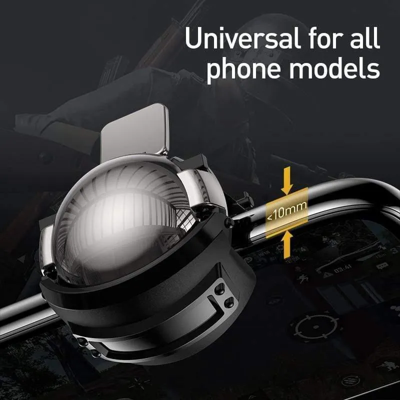 Baseus Gamepad Joystick für PUBG Gaming Trigger Feuerzieltaste L1 R1 Handy Shooter Controller Joypad Für iOS Android