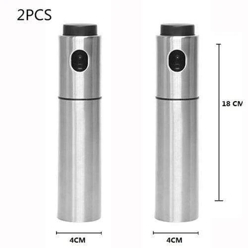 Edelstahl Olivenöl Sprühflasche Öl Essig Sprühflaschen Wasserpumpe Sauciere Grill BBQ Sprayer BBQ Küchenhelfer