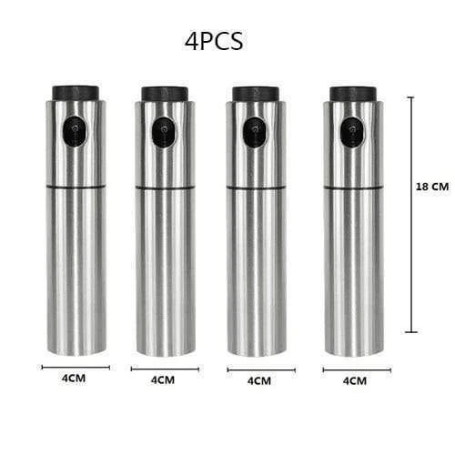 Edelstahl Olivenöl Sprühflasche Öl Essig Sprühflaschen Wasserpumpe Sauciere Grill BBQ Sprayer BBQ Küchenhelfer