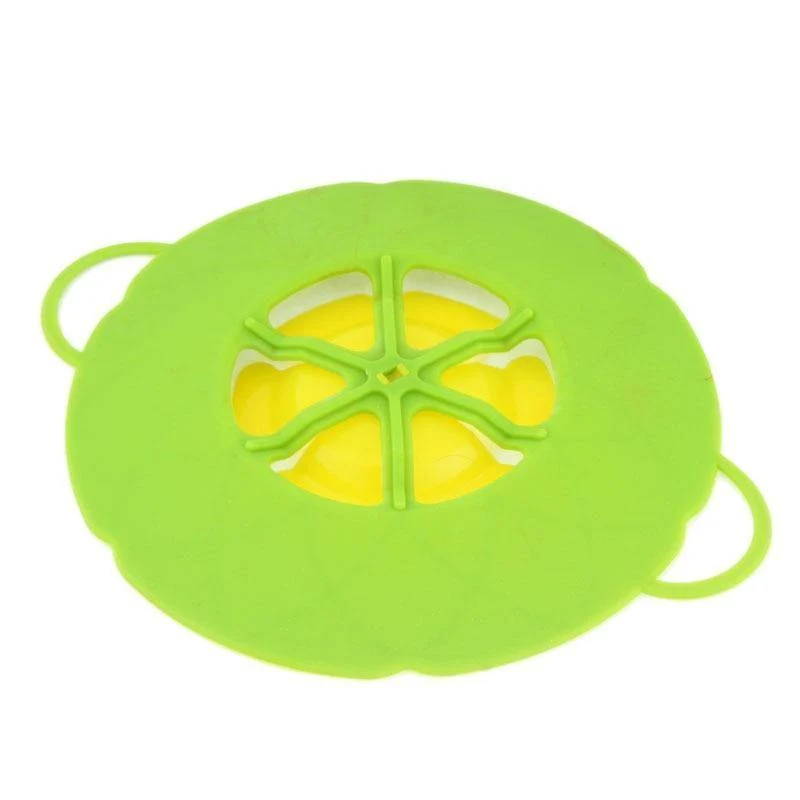 Silikon-Überlaufschutz, 2-farbig, für den Haushalt, wasserdicht, staubdicht, spritzwassergeschützt, Kochdeckel, Küchengrillwerkzeuge, Kochtopf