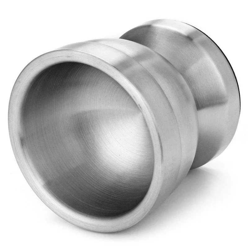 Doppelter Edelstahl-Metallmörser, Salz- und Stößel, Sockelschale, Knoblauchpresse, Topf, Kräutermühlen, Pfeffer, Gewürzmühle