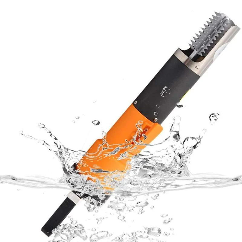 Elektrischer Fischschupper, wasserdicht, Angelschupper, sauber, Fischschuppen-Entferner, Reiniger, automatisch wiederaufladbar, Entkalker, Schaber