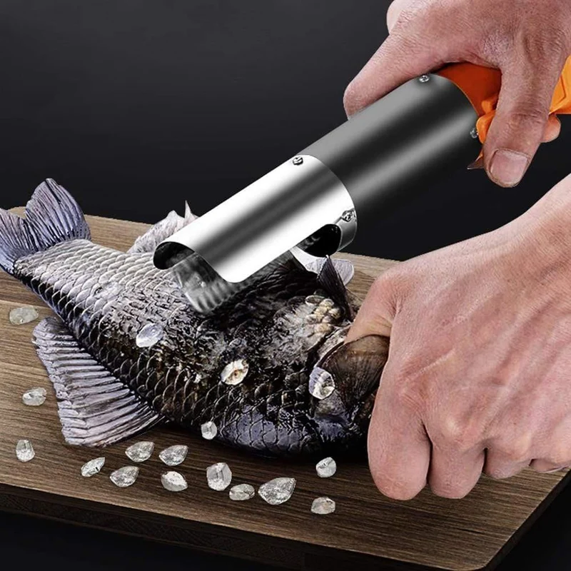 Elektrischer Fischschupper, wasserdicht, Angelschupper, sauber, Fischschuppen-Entferner, Reiniger, automatisch wiederaufladbar, Entkalker, Schaber