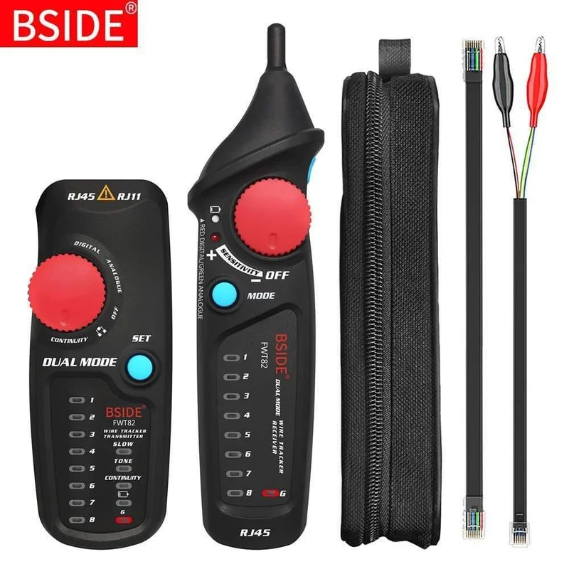Netzwerkkabel Tracker Tester BSIDE FWT82 81 RJ45 RJ11 Telefonkabel Toner Ethernet LAN Tracer Analyzer Detektor Line Finder