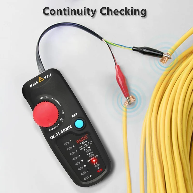 Netzwerkkabel Tracker Tester BSIDE FWT82 81 RJ45 RJ11 Telefonkabel Toner Ethernet LAN Tracer Analyzer Detektor Line Finder