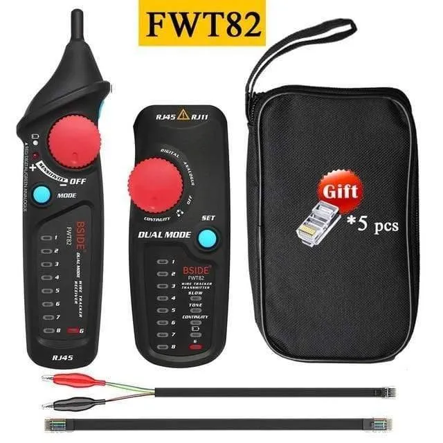 Netzwerkkabel Tracker Tester BSIDE FWT82 81 RJ45 RJ11 Telefonkabel Toner Ethernet LAN Tracer Analyzer Detektor Line Finder
