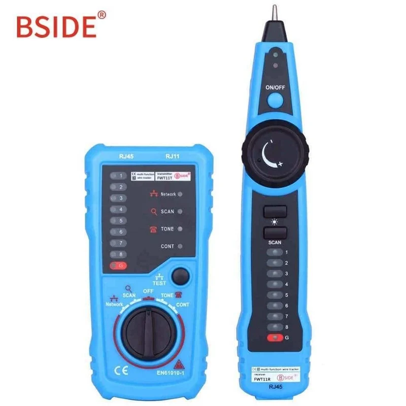 Netzwerkkabeltester, Detektor, RJ11, RJ45, Cat5, Cat6, Telefonkabel-Tracker, Tracer, Toner, Ethernet-LAN-Leitungsfinder