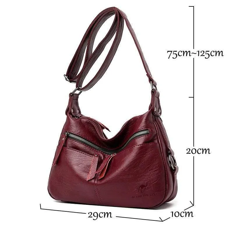 Designer 3 Reißverschlusstaschen Damen Taschen Handtaschen Hochwertige Umhängetaschen Damenhandtaschen