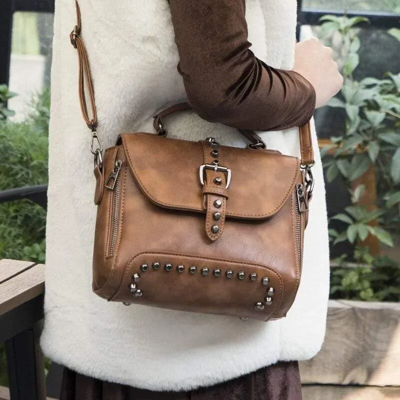 Vintage Umhängetaschen für Frauen Kuriertaschen Ledertaschen Handtaschen Frauen Berühmte Marke