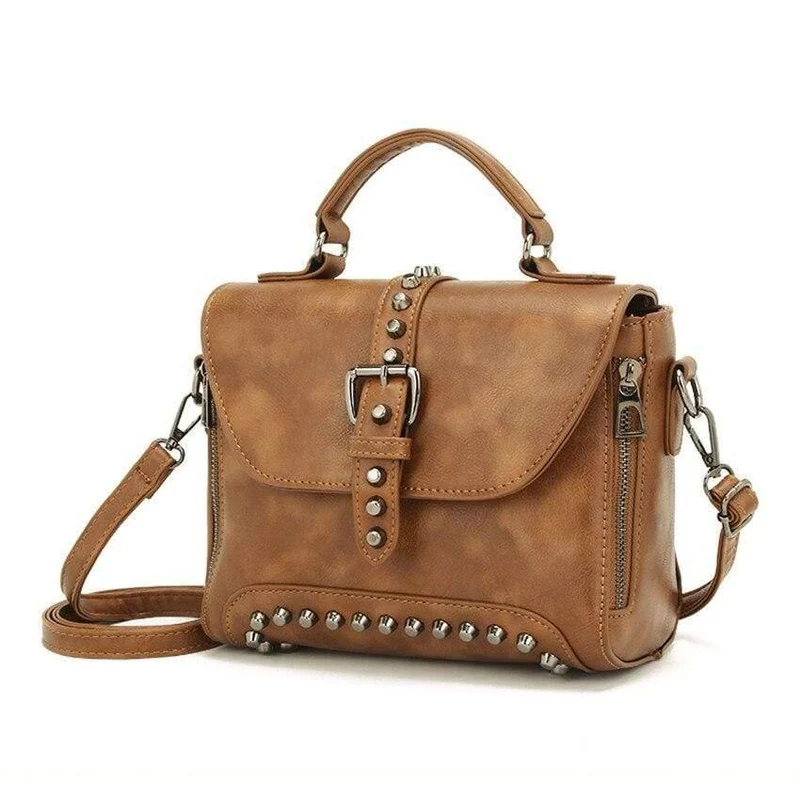 Vintage Umhängetaschen für Frauen Kuriertaschen Ledertaschen Handtaschen Frauen Berühmte Marke