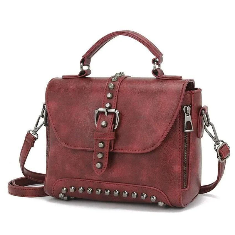 Vintage Umhängetaschen für Frauen Kuriertaschen Ledertaschen Handtaschen Frauen Berühmte Marke