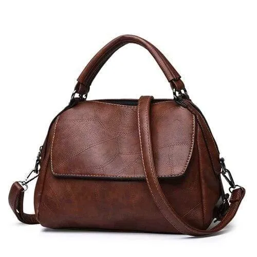 Vintage PU Leder Frauen Tasche Große Kapazität Handtaschen Designer Berühmte Marke Messenger Tasche s