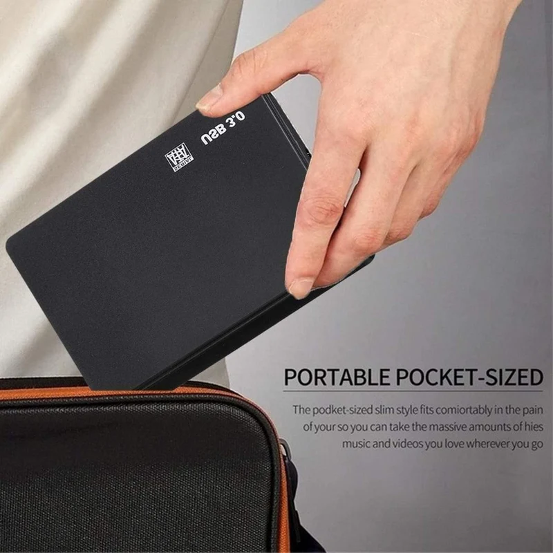 2.5 Mobile Festplatte USB3.0 SATA3.0 1 TB 2 TB HDD Disco Duro Externo Externe Festplatten für Laptop / Maco / PS4 / Xb