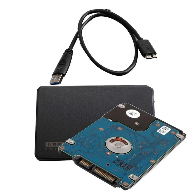 2.5 Mobile Festplatte USB3.0 SATA3.0 1 TB 2 TB HDD Disco Duro Externo Externe Festplatten für Laptop / Maco / PS4 / Xb