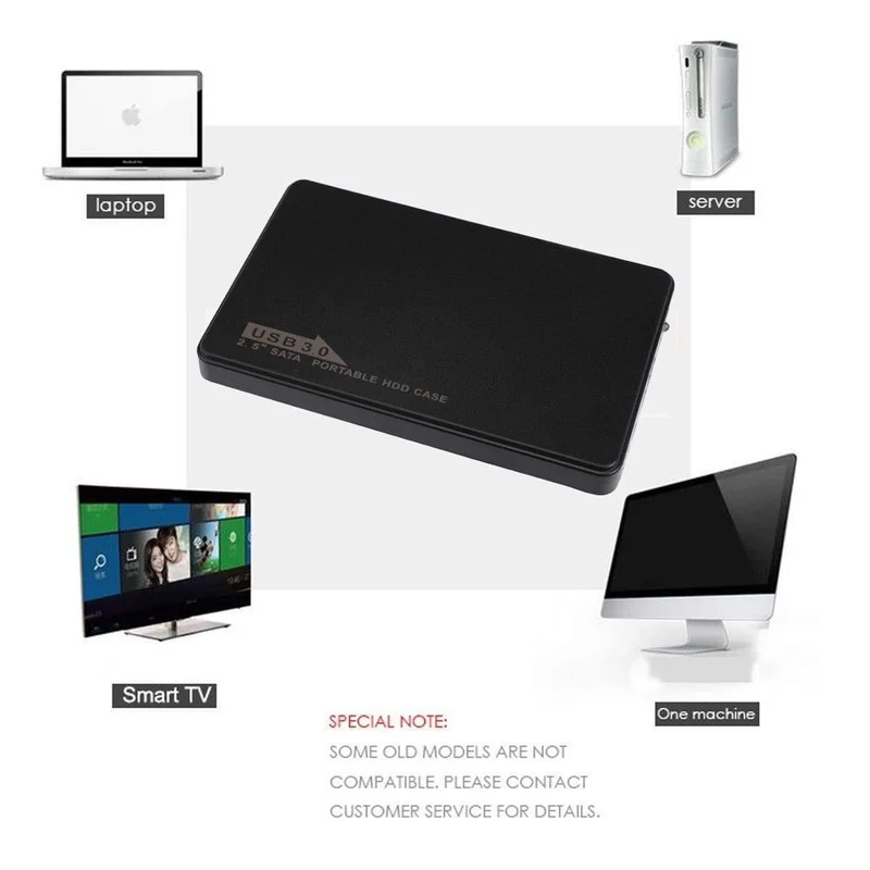 2.5 Mobile Festplatte USB3.0 SATA3.0 1 TB 2 TB HDD Disco Duro Externo Externe Festplatten für Laptop / Maco / PS4 / Xb