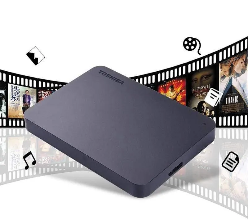 TOSHIBA Canvio Basics Festplatte 2.5 "A3 USB 3.0 Externe Festplatte 2 TB 1 TB Tragbare Festplatte Externe Disco Duro Externe Festplatte