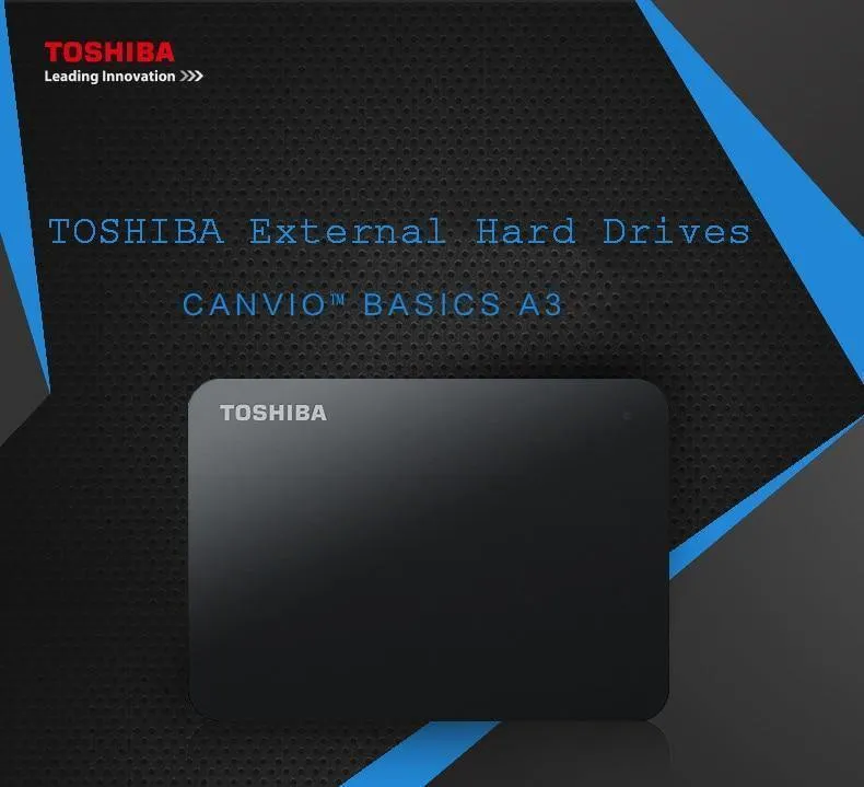 TOSHIBA Canvio Basics Festplatte 2.5 "A3 USB 3.0 Externe Festplatte 2 TB 1 TB Tragbare Festplatte Externe Disco Duro Externe Festplatte