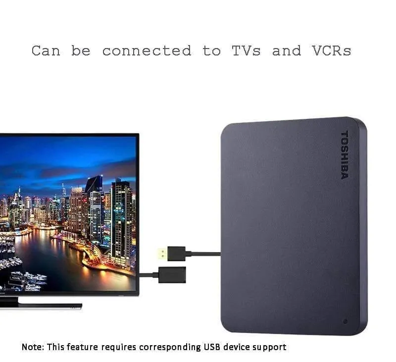 TOSHIBA Canvio Basics Festplatte 2.5 "A3 USB 3.0 Externe Festplatte 2 TB 1 TB Tragbare Festplatte Externe Disco Duro Externe Festplatte