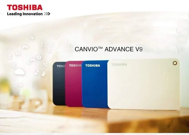 Toshiba Canvio Advanced V9 USB 3.0 2.5 "1TB 2TB 3TB Festplatte Portable Externe Festplatte Mobile 2.5 Für Laptop-Computer
