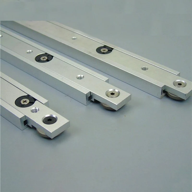 1 stücke aluminiumlegierung t-tracks slot gehrungsschiene und gehrungsstange slider tischsäge gehrungslehre stange für diy holzbearbeitungswerkzeuge