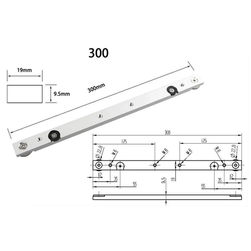 1 stücke aluminiumlegierung t-tracks slot gehrungsschiene und gehrungsstange slider tischsäge gehrungslehre stange für diy holzbearbeitungswerkzeuge