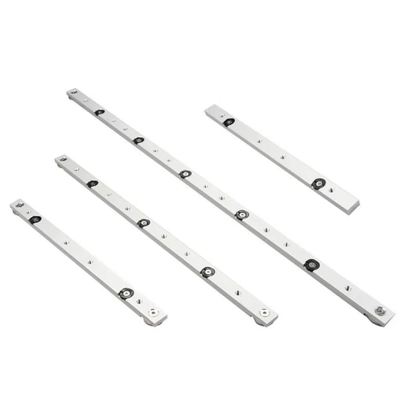 1 stücke aluminiumlegierung t-tracks slot gehrungsschiene und gehrungsstange slider tischsäge gehrungslehre stange für diy holzbearbeitungswerkzeuge