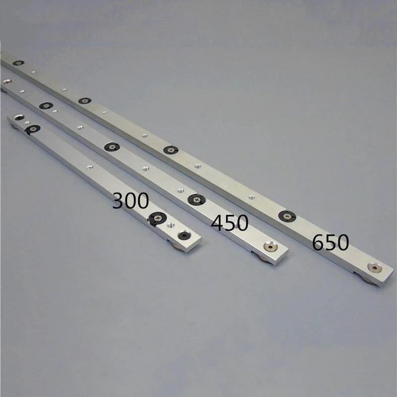1 stücke aluminiumlegierung t-tracks slot gehrungsschiene und gehrungsstange slider tischsäge gehrungslehre stange für diy holzbearbeitungswerkzeuge