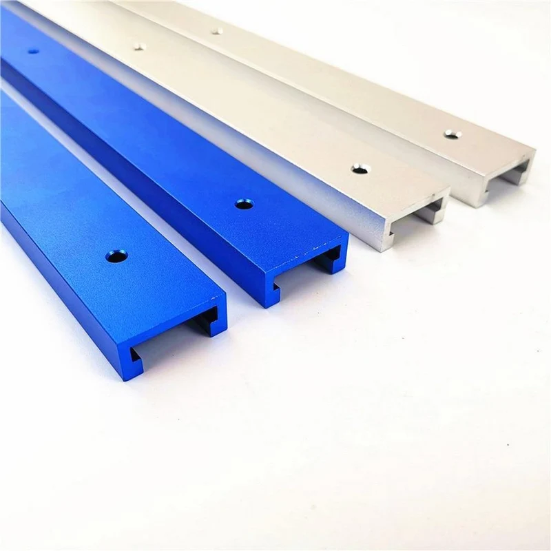 Rutsche aluminiumlegierung t-tracks modell 45 t slot und standard gehrung track stop holzbearbeitung diy werkzeug für router tisch länge 800mm