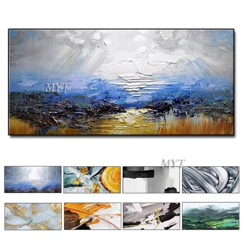 Malerei Messer Malerei Ölgemälde, abstrakt auf Leinwand 100 % manuelle Kunst moderne Kunst Wohnzimmer Wanddekoration