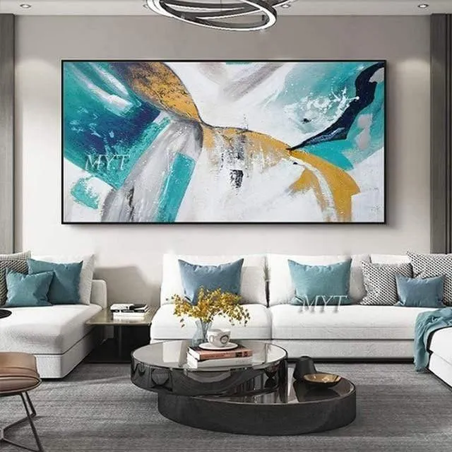 Malerei Messer Malerei Ölgemälde, abstrakt auf Leinwand 100 % manuelle Kunst moderne Kunst Wohnzimmer Wanddekoration