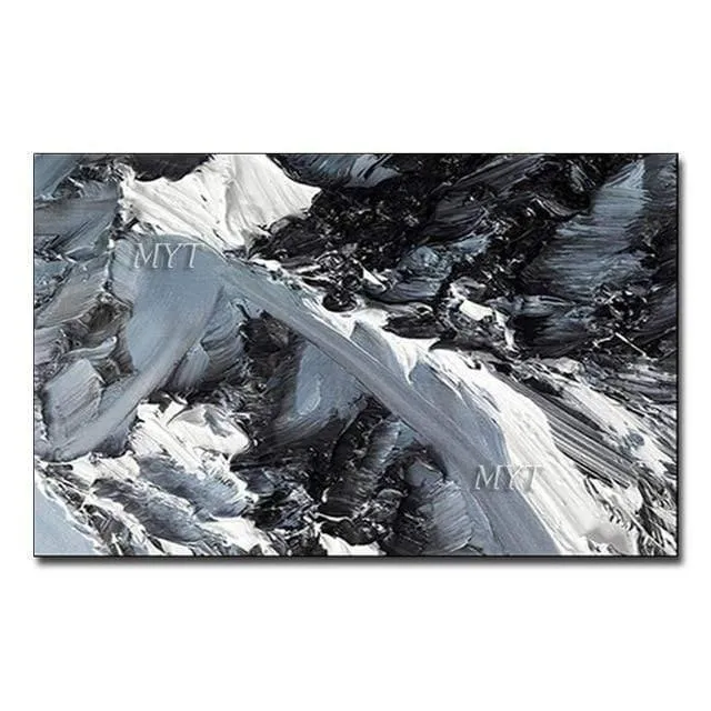 Malerei Messer Malerei Ölgemälde, abstrakt auf Leinwand 100 % manuelle Kunst moderne Kunst Wohnzimmer Wanddekoration