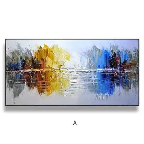 Malerei Messer Malerei Ölgemälde, abstrakt auf Leinwand 100 % manuelle Kunst moderne Kunst Wohnzimmer Wanddekoration