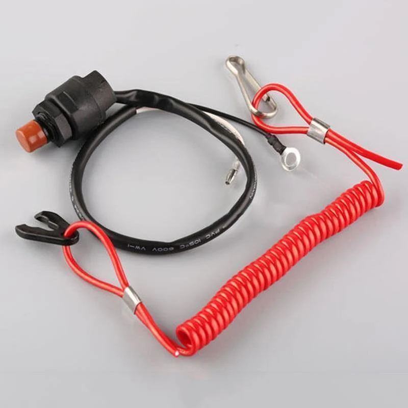 2019 Neue Komponenten Ersatz Kill Stop Schalter Teile Sicherheitsleine Lanyard Pipe Zubehör Für Yamaha Außenborder