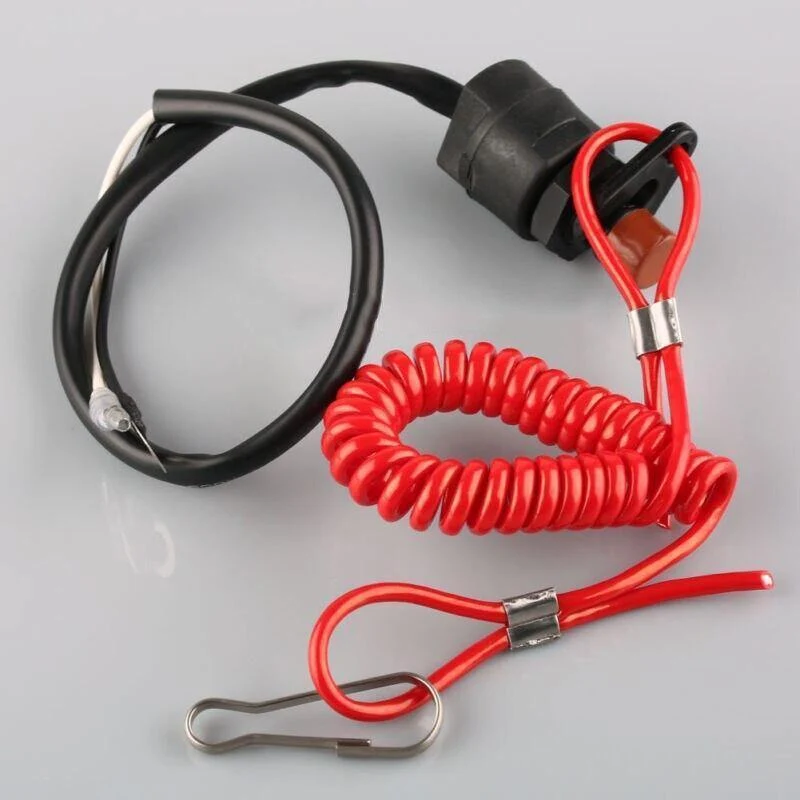 2019 Neue Komponenten Ersatz Kill Stop Schalter Teile Sicherheitsleine Lanyard Pipe Zubehör Für Yamaha Außenborder