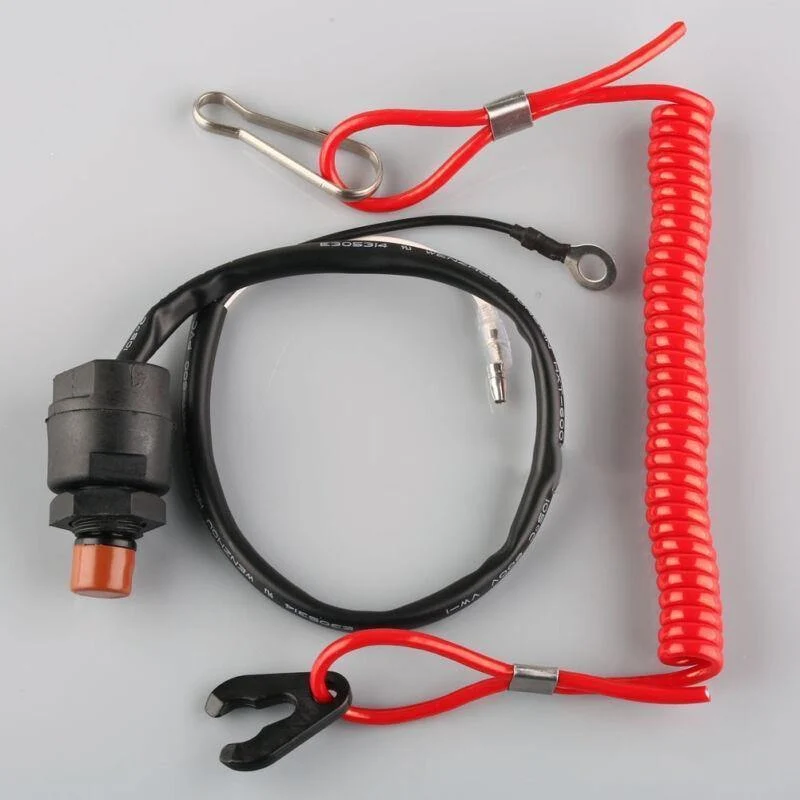 2019 Neue Komponenten Ersatz Kill Stop Schalter Teile Sicherheitsleine Lanyard Pipe Zubehör Für Yamaha Außenborder