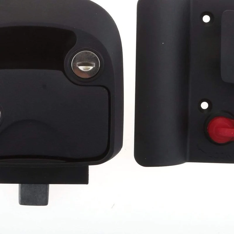 1 Set RV Trailer Eingangstürverriegelung Riegelgriffschlüsselsatz Für Wohnmobile / Wohnmobile / Anhänger / Wohnwagen / LKW usw. 2019 NEU