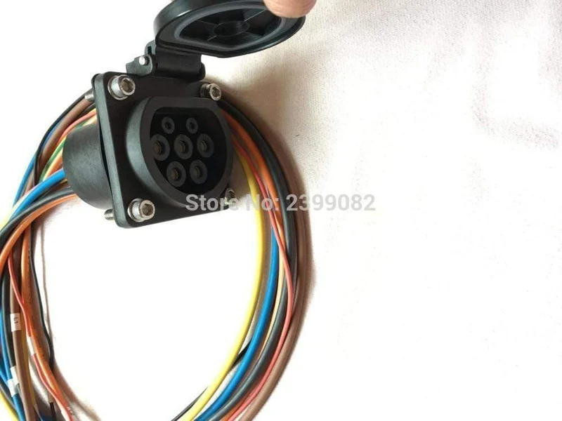 IEC 62196-Typ2 / 3-Phasen-Ladebuchse Europäischer Standard - EV-Ladebuchse Typ 2-Anschluss für 32A