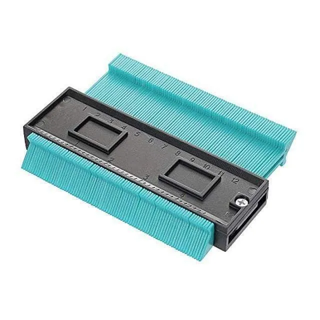 Kontur-Duplikationsmessgerät Carpenter Tool Messen des Lineals für strahlende Konturen Markieren von Fliesenschnitten Kacheln von Laminatwerkzeugen