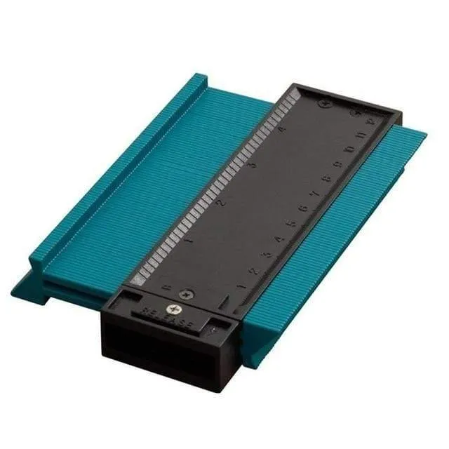 Kontur-Duplikationsmessgerät Carpenter Tool Messen des Lineals für strahlende Konturen Markieren von Fliesenschnitten Kacheln von Laminatwerkzeugen