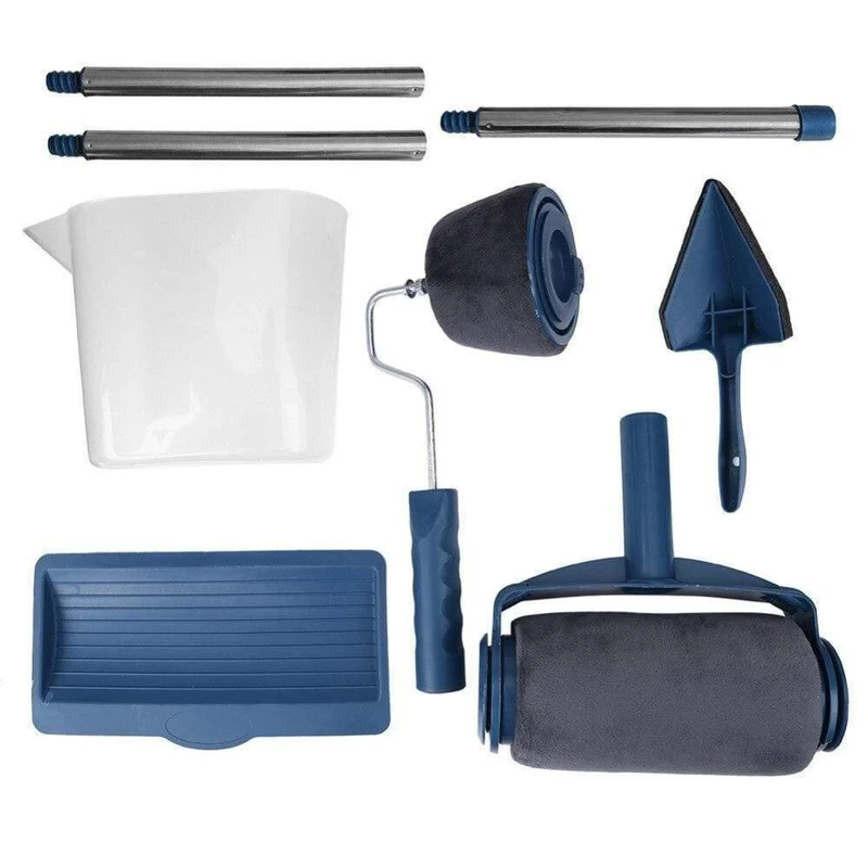 8 teile/satz Farbroller Wandfarbe Dekorative Pinsel Multifunktionale Griff Werkzeug DIY Haushalt Verwenden Malerei Pinsel Werkzeuge