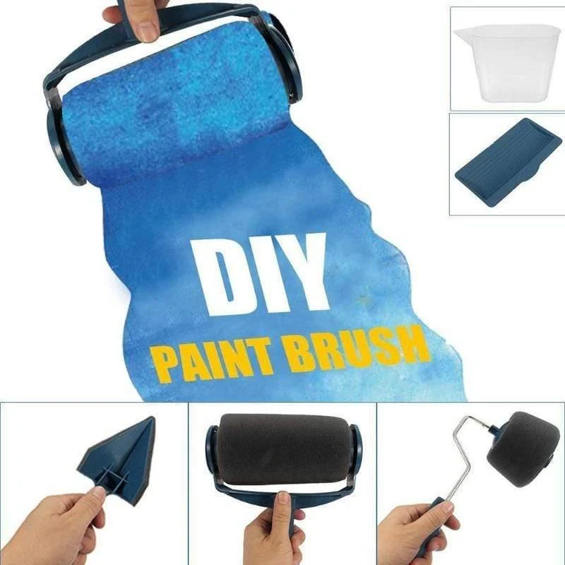 5 Teile/satz Multifunktionale Farbroller Haushalt Hause Renovierung Zimmer Wand Farbroller Pinsel DIY Werkzeuge Malerei Pinsel