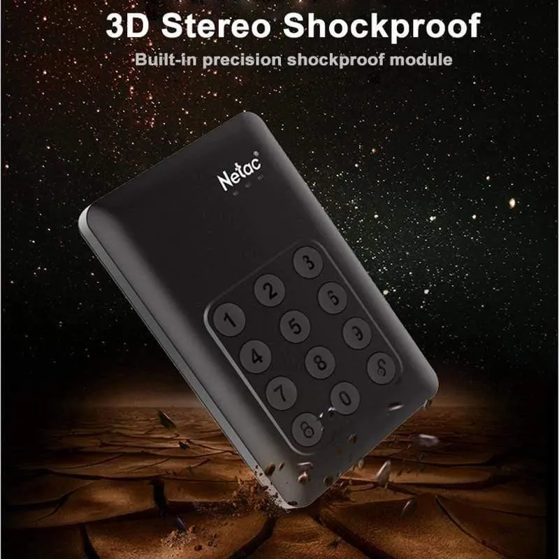 K390 Encryption HDD 2.5 externe tragbare Festplatte 500 GB 1 TB 2 TB Disco-Festplatte für Computer-Laptops