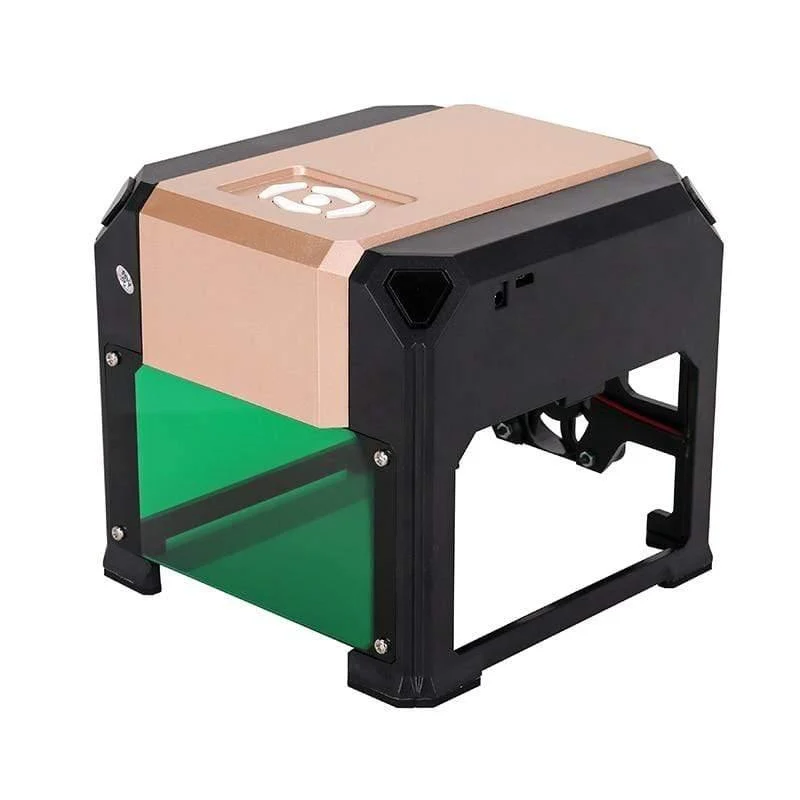 3000mw CNC Lasergravierer DIY Logo Mark Drucker Cutter Lasergravurmaschine Holzbearbeitung 80x80mm Gravurbereich 3W Mini Laser