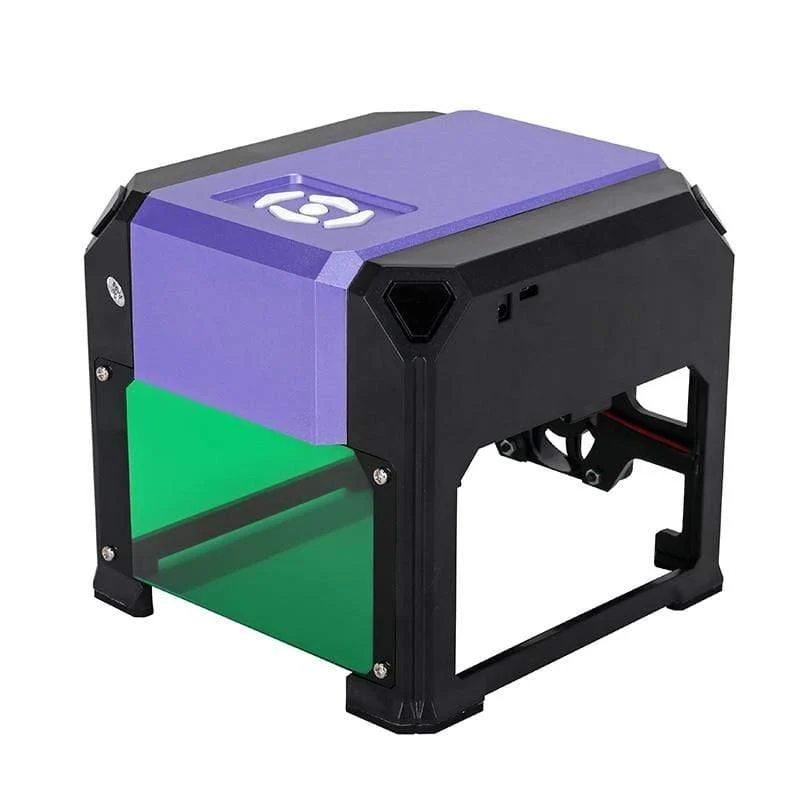 3000mw CNC Lasergravierer DIY Logo Mark Drucker Cutter Lasergravurmaschine Holzbearbeitung 80x80mm Gravurbereich 3W Mini Laser