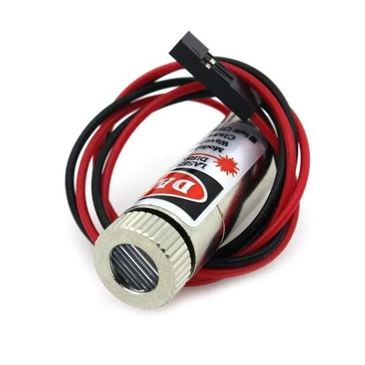 2 stücke 12mm 5mw rote linie laser modul MXD1230 punkt spot größe einstellbar laser emission kopf Für Ciclop Scanner 3D Drucker 3D0266