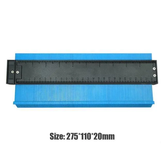 5/6/10/20 Zoll Kunststoff Profil Copy Gauge Kontur Gauge Duplizierer Standard Holz Markierungswerkzeug Fliesen Laminat Fliesen Allgemeine Werkzeug